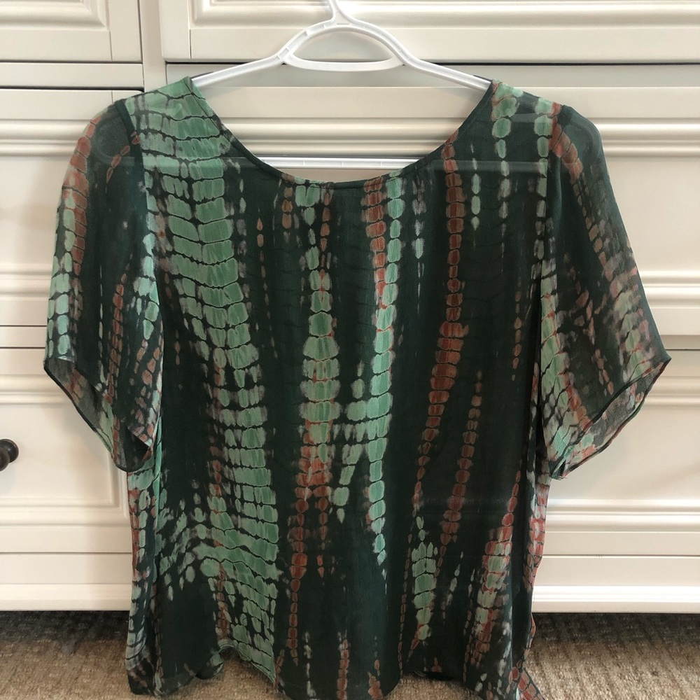 Chiffon Printed Top